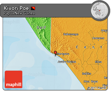 Political Map of Kivori Poe