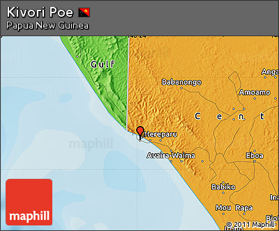 Political Map of Kivori Poe