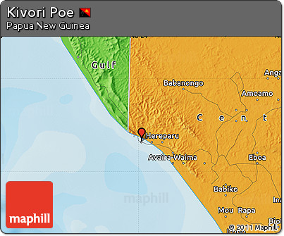 Political Map of Kivori Poe
