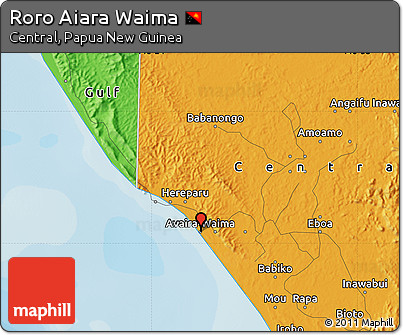 Political Map of Roro Aiara Waima
