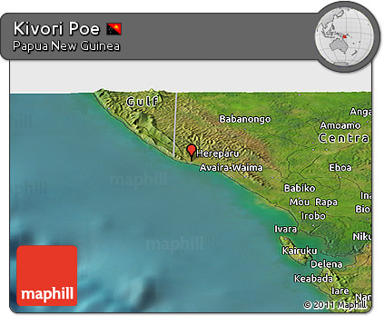 Satellite Panoramic Map of Kivori Poe