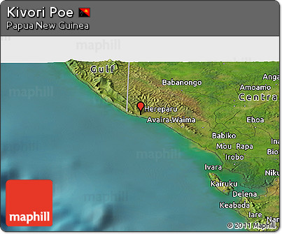 Satellite Panoramic Map of Kivori Poe
