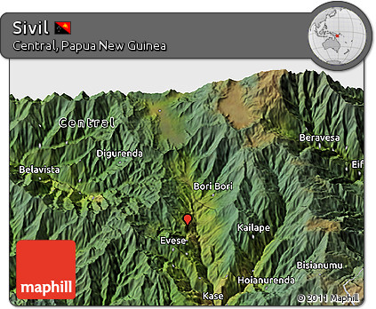 Satellite 3D Map of Sivil