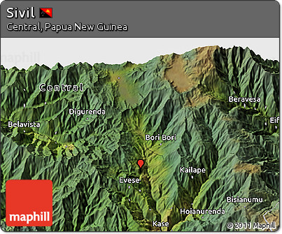 Satellite 3D Map of Sivil