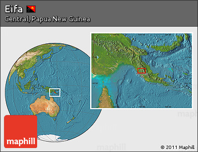 Satellite Location Map of Eifa