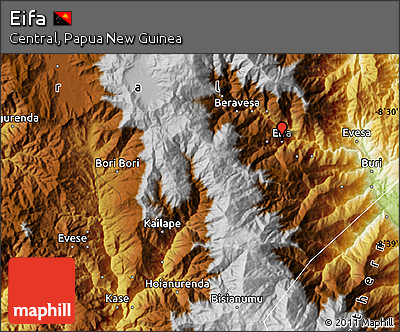 Physical Map of Eifa