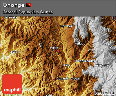 Physical Map of Ononge