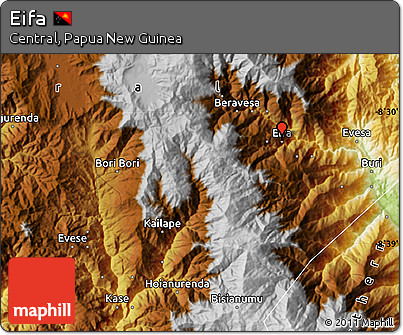 Physical Map of Eifa