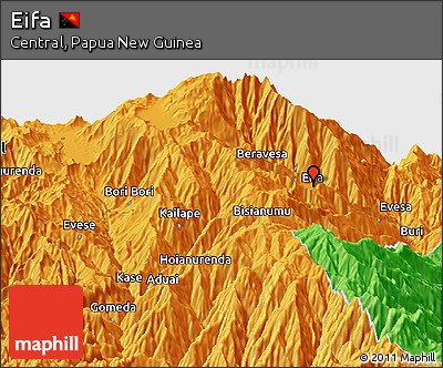 Political Panoramic Map of Eifa