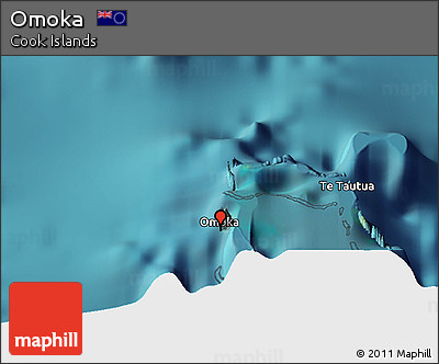 Satellite 3D Map of Omoka