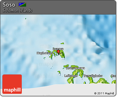Physical 3D Map of Soso