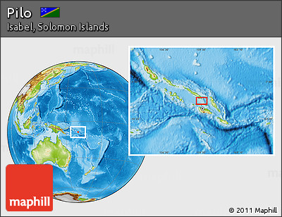 Physical Location Map of Pilo