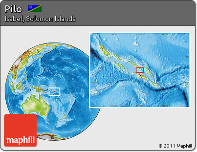 Physical Location Map of Pilo