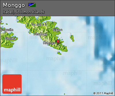 Physical Map of Monggo