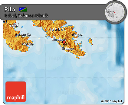 Political Map of Pilo