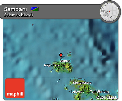 Satellite Map of Sambani