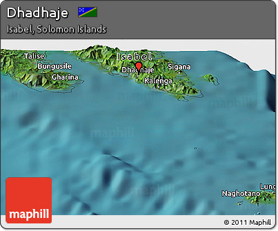 Satellite Panoramic Map of Dhadhaje