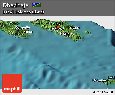 Satellite Panoramic Map of Dhadhaje
