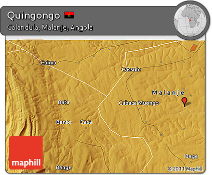 Physical 3D Map of Quingongo