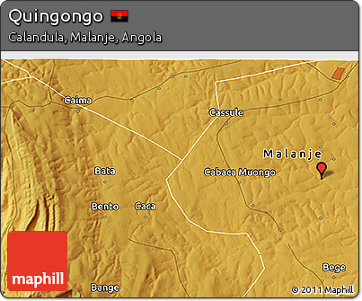Physical 3D Map of Quingongo
