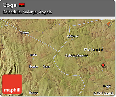 Satellite 3D Map of Goge