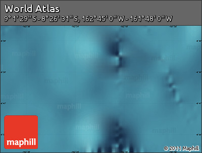 Satellite Map of the Area around 8° 44' 0" S, 162° 16' 30" W