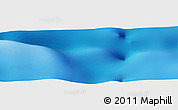 Shaded Relief Panoramic Map of the area around 8° 44' 0" S, 166° 40' 30" E