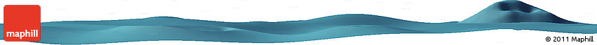 Satellite Horizon Map of the Area around 8° 44' 0" S, 167° 31' 30" E