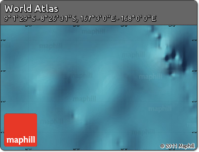 Satellite Map of the Area around 8° 44' 0" S, 167° 31' 30" E