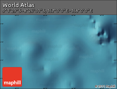 Satellite Map of the Area around 8° 44' 0" S, 167° 31' 30" E