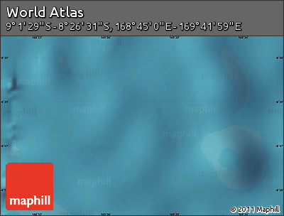 Satellite Map of the Area around 8° 44' 0" S, 169° 13' 29" E