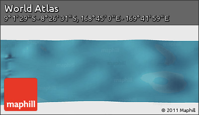 Satellite Panoramic Map of the Area around 8° 44' 0" S, 169° 13' 29" E