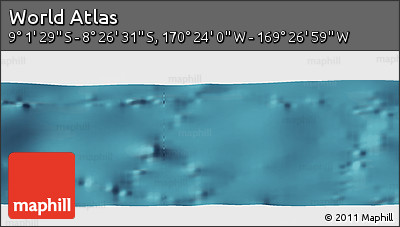 Satellite Panoramic Map of the Area around 8° 44' 0" S, 169° 55' 30" W