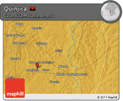 Physical 3D Map of Quinjica