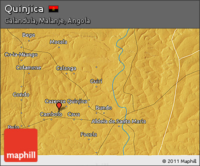 Physical 3D Map of Quinjica