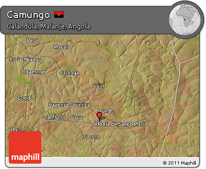 Satellite 3D Map of Camungo