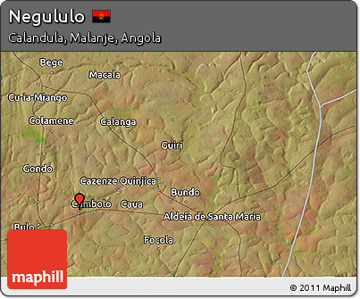 Satellite 3D Map of Negululo