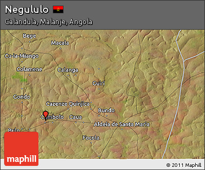 Satellite 3D Map of Negululo