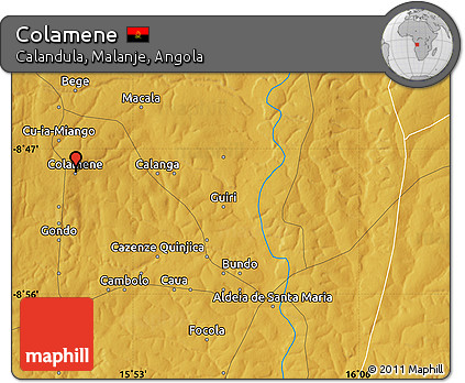 Physical Map of Colamene
