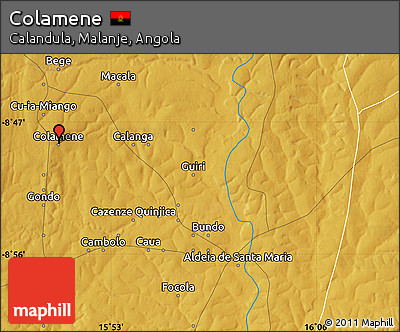 Physical Map of Colamene