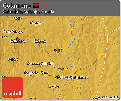 Physical Map of Colamene