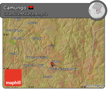 Satellite Map of Camungo