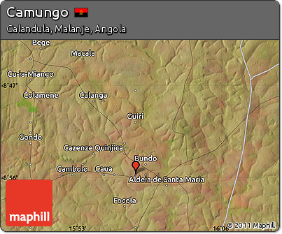 Satellite Map of Camungo