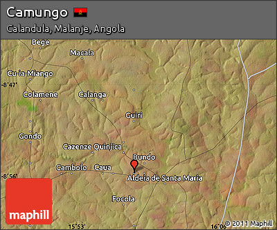 Satellite Map of Camungo