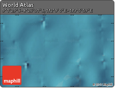 Satellite Map of the Area around 8° 44' 0" S, 172° 37' 30" E