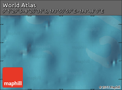Satellite Map of the Area around 8° 44' 0" S, 174° 19' 29" E