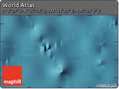 Satellite Map of the Area around 8° 44' 0" S, 175° 10' 30" E