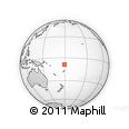 Outline Map of Funafuti, rectangular outline