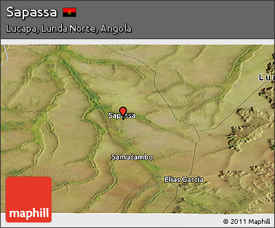 Satellite Panoramic Map of Sapassa