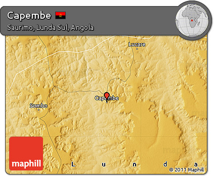 Physical Map of Capembe